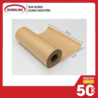 Giấy gói hàng ✅FREESHIP✅ Giấy Kraft / Giấy rập (giấy xi măng) đóng gói hàng, bọc hàng kích thước 102x73cm - Dung Nguyễn