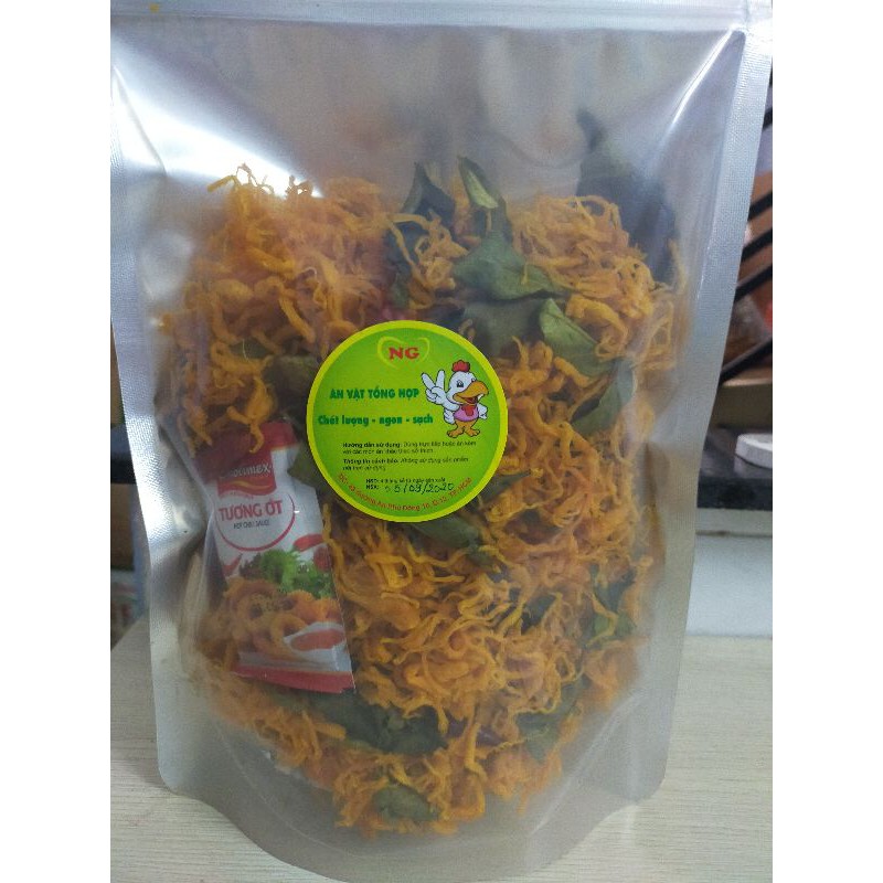 Khô gà lá chanh vị đậm đà hộp 500 gr siêu ngon