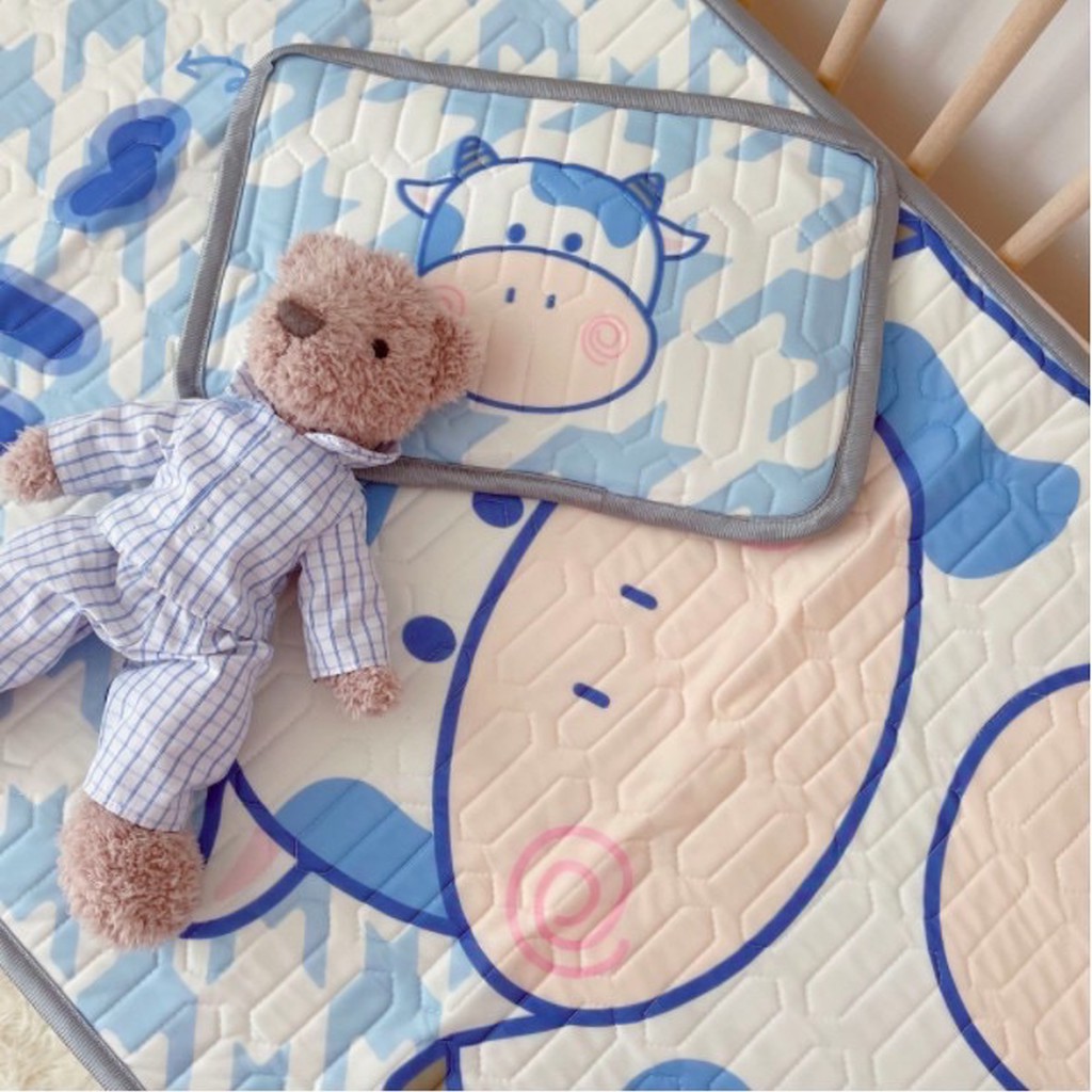 Chiếu điều hòa cho bé ,chiếu cao su non in hình 5D cao cấp cho bé Baby Dreams