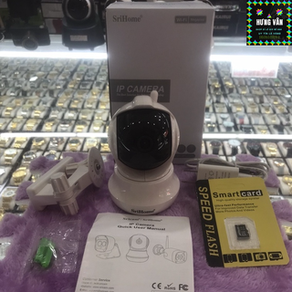 Camera sirihome 5.0mpx - tf-0036 + 1 thẻ nhớ 32gb quay phim cực nét, chuyển động 360 độ.