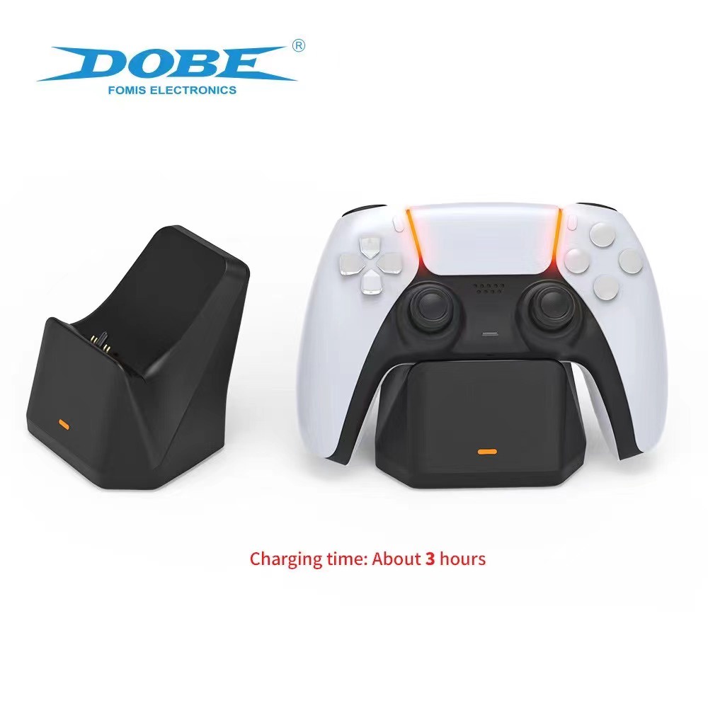 Đế giá đỡ tay cầm chơi game PS5 kèm sạc Charging Dock Fast Charge TP5-0586 Dobe