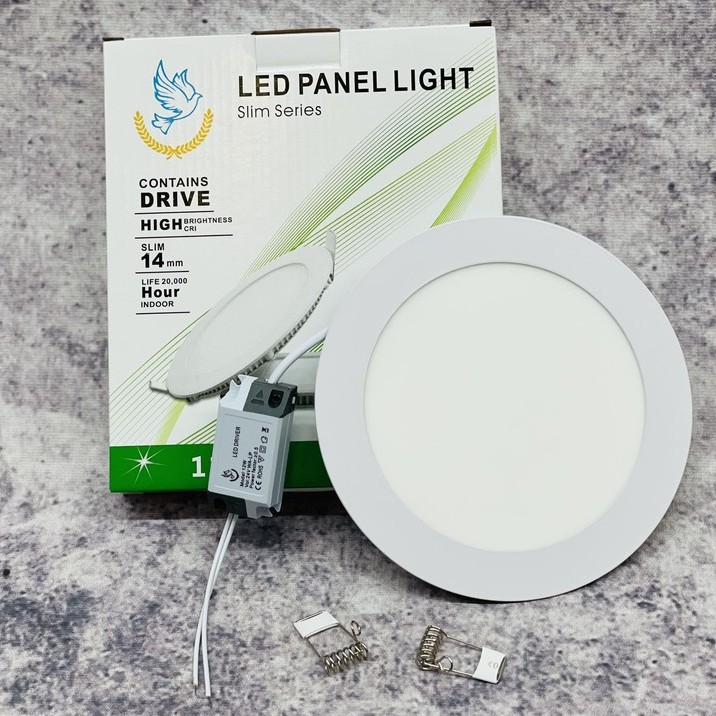 Đèn led âm trần tròn 6w, 9w, 12w, 18w ánh sáng trắng, siêu sáng, giá rẻ