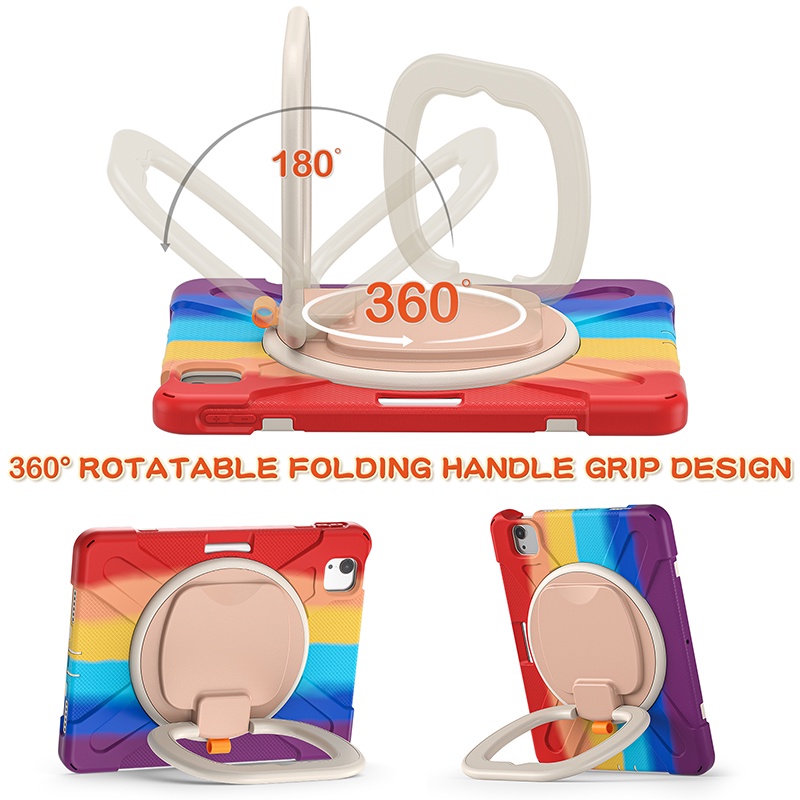 Bao da chống sốc có ngăn đựng bút cảm ứng thích hợp cho Ipad 2018 2020 2021 Ipad Pro 11 Inch Ipad Air 4 10.9