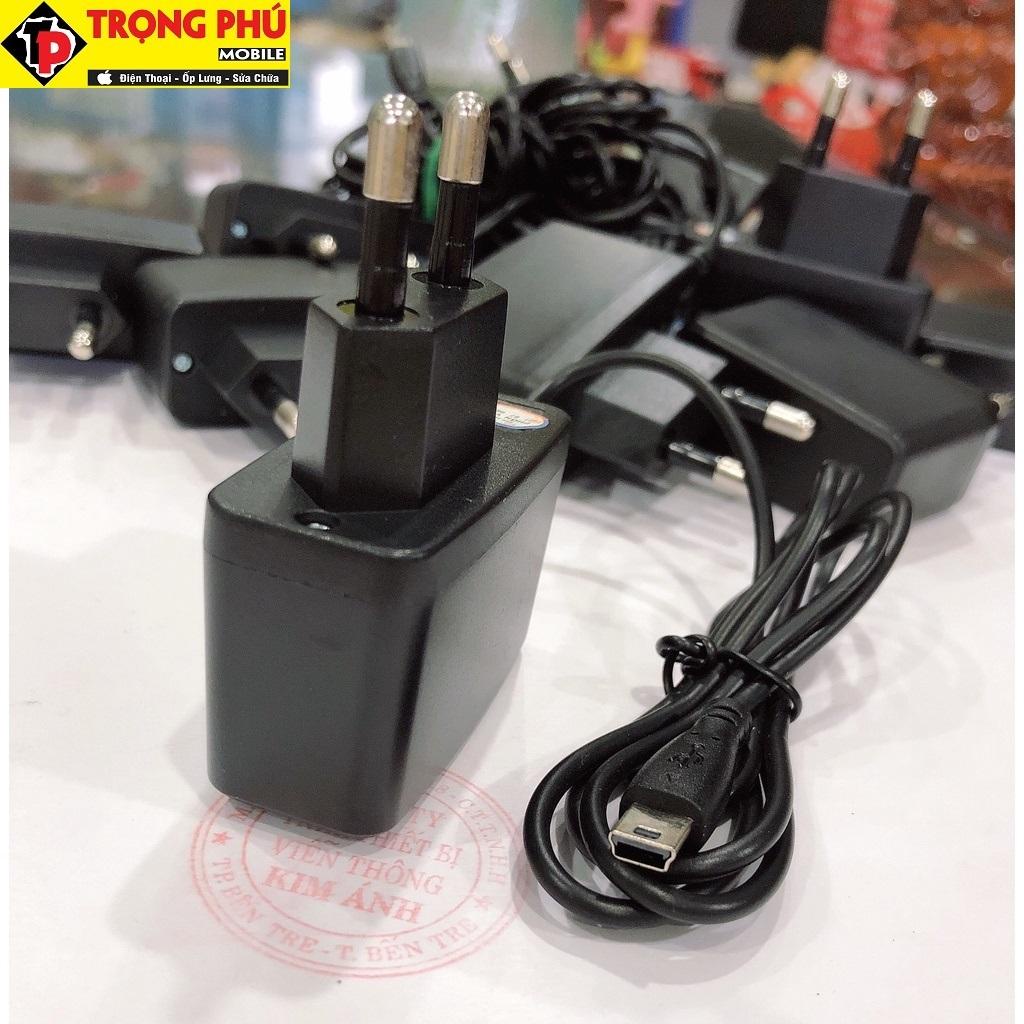 Bộ sạc điện thoại đầu V3, đầu mini usb cũ, sạc cho loa, điện thoại đời cũ