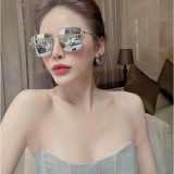 Kính mát nam nữ mắt vuông màu sắc đa dạng chống bức xạ phong cách trẻ trung sành điệu cực sang chảnh