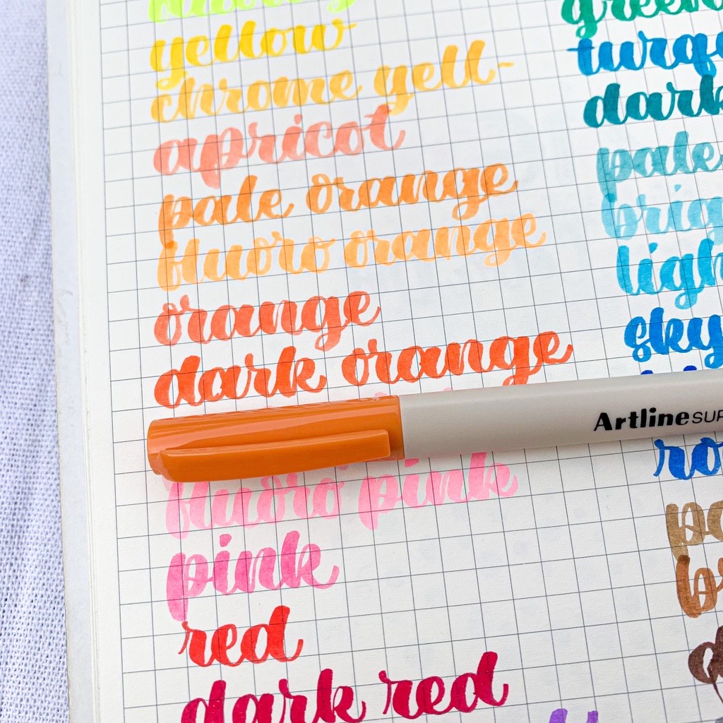 Bút Lông Đầu Cọ Vẽ Artline Supreme Brush EPFS-F