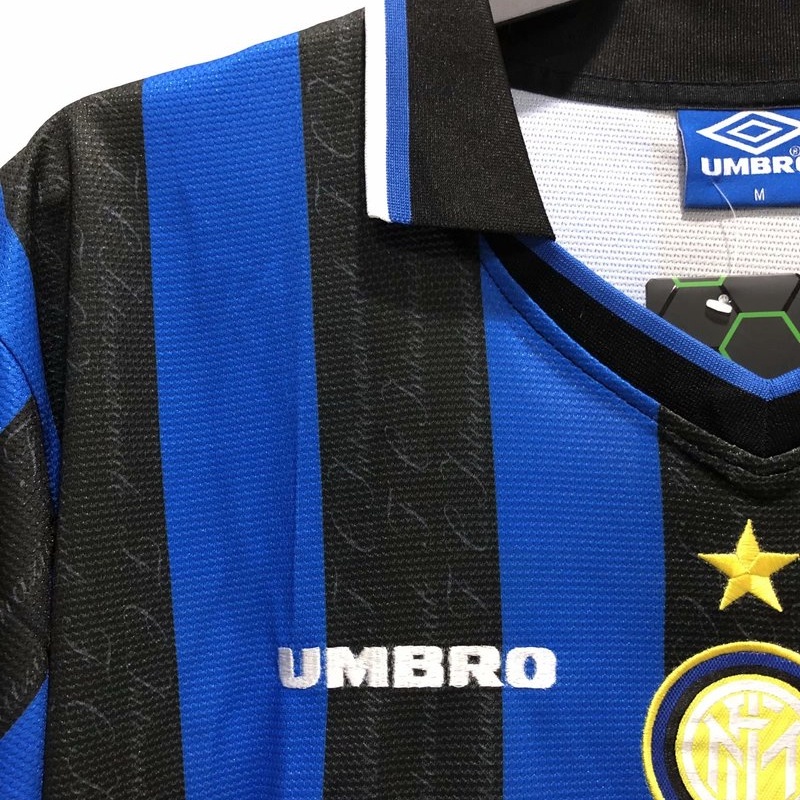 Áo Thun Thể Thao Bóng Đá Đội Inter Milan 97/98 S-XXL