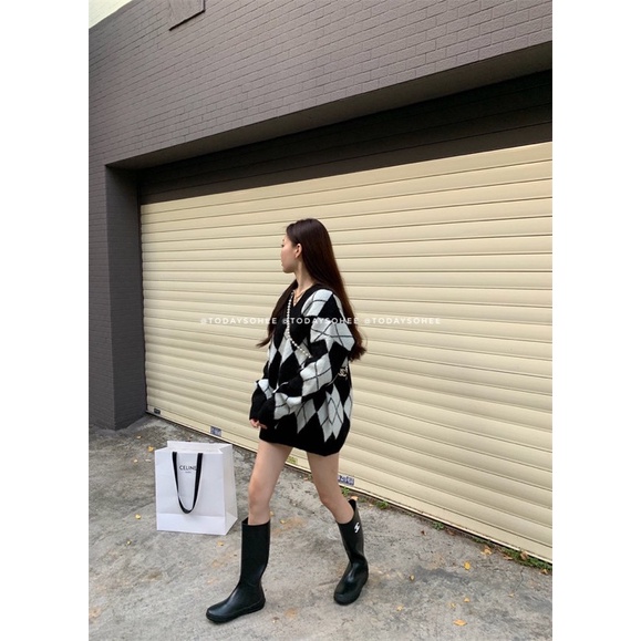 Áo len hoạ tiết