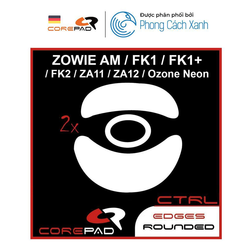 2 Bộ Feet chuột PTFE Corepad Skatez CTRL Zowie AM / FK1 / FK1+ / FK2 / S1 / S2 / ZA11 / ZA12 / Ozone Neon / Neon M10