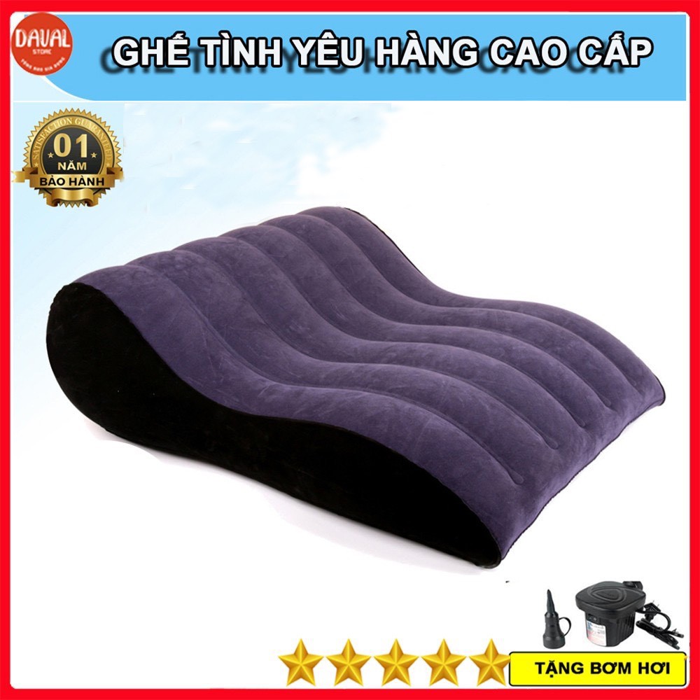 Đệm yêu đa năng cao cấp  - Ghế tình yêu bơm hơi thư giãn êm ái bảo mật kín đáo thông tin TADACA