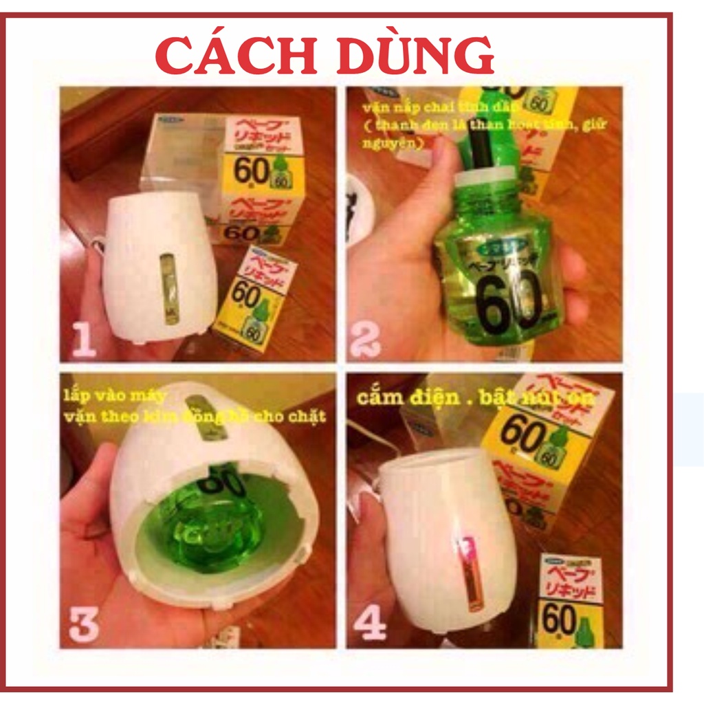 Máy đuổi muỗi Vape Nhật Bản