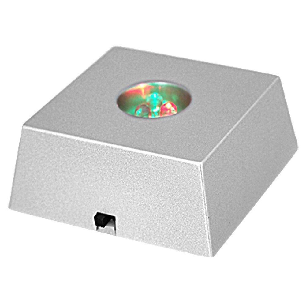 YIYU Giá Đỡ Trưng Bày Tượng Nhỏ Có 3 Đèn LED Thay Đổi Màu Sắc