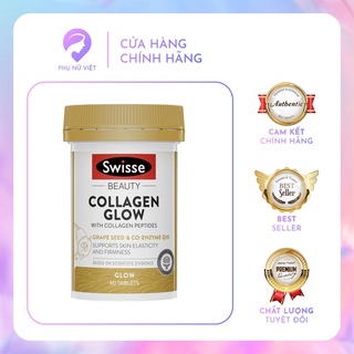 Viên uống đẹp da Collagen Swisse Collagen Glow Peptides