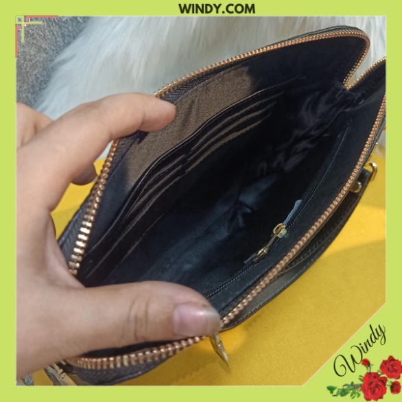 Ví Cầm Tay Nam G.U.C ong Khóa Số Cao cấp Chất Da Bò windy.com