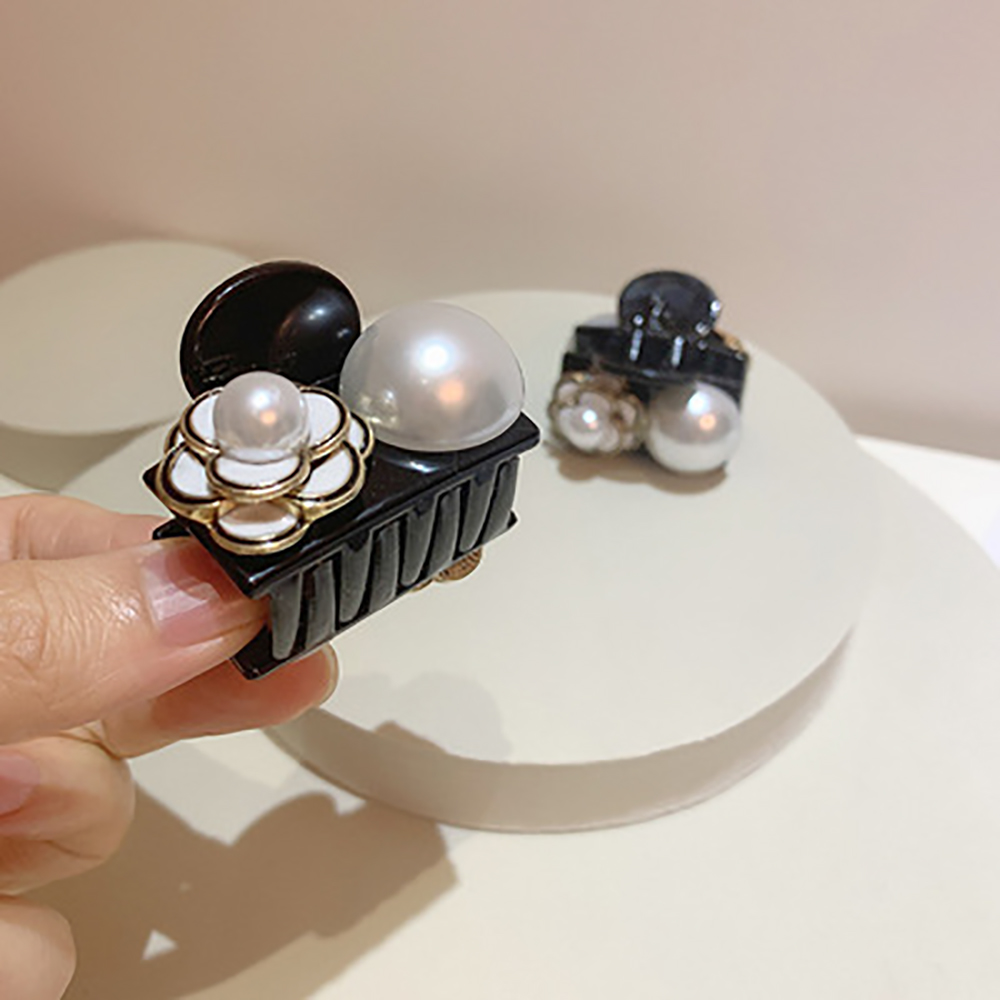 Kẹp Tóc Hình Hoa Đính Ngọc Trai Giả Thời Trang Cho Nữ