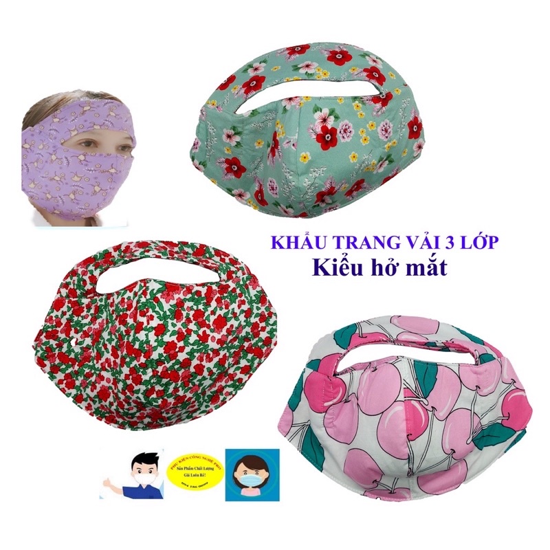 Khẩu trang ninja  cotton 3 lớp siêu mềm ,siêu tiện dụng