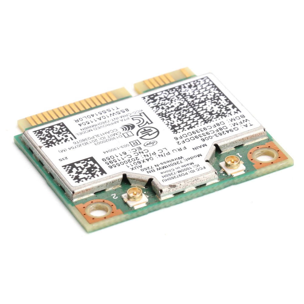 Card Wifi Mini Pci E Bt 4.0 Cho Intel 04x6011 04w3815 / Lenovo K4350 K4250 7260hmw Bn