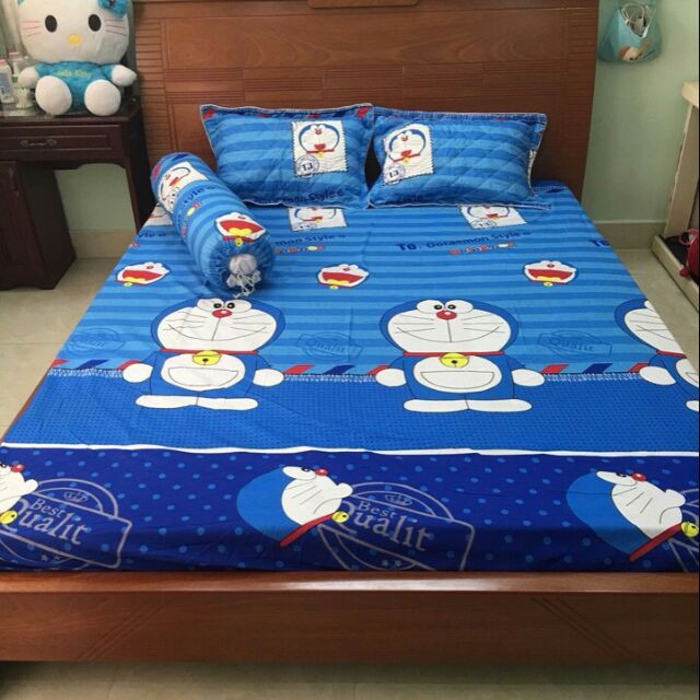 Bộ drap gối coton poly hàng VN xuất khẩu (có đủ size từ 1m đến 1m8) Chuyên sỉ