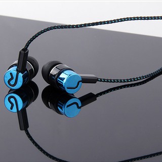  Tai nghe in ear kim loại dây dù chống rối Super Bass  Fbán nghỉ nghỉ