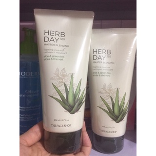 Sữa rửa mặt lô hội Herb Day The face shop