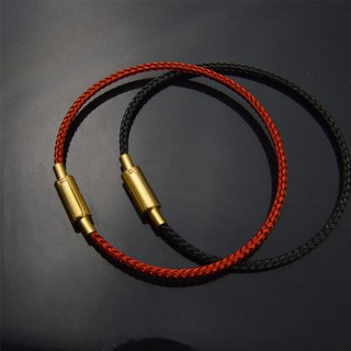 Dây thép 2,5mm Vòng đeo hạt Vòng tay có thể đính cườm Vòng tay hạt vàng cứng ba chiều Sản phẩm bán hoàn thiện Phụ kiện tự làm với phụ kiện dây thừng Vòng tay Dây da có thể thay thế