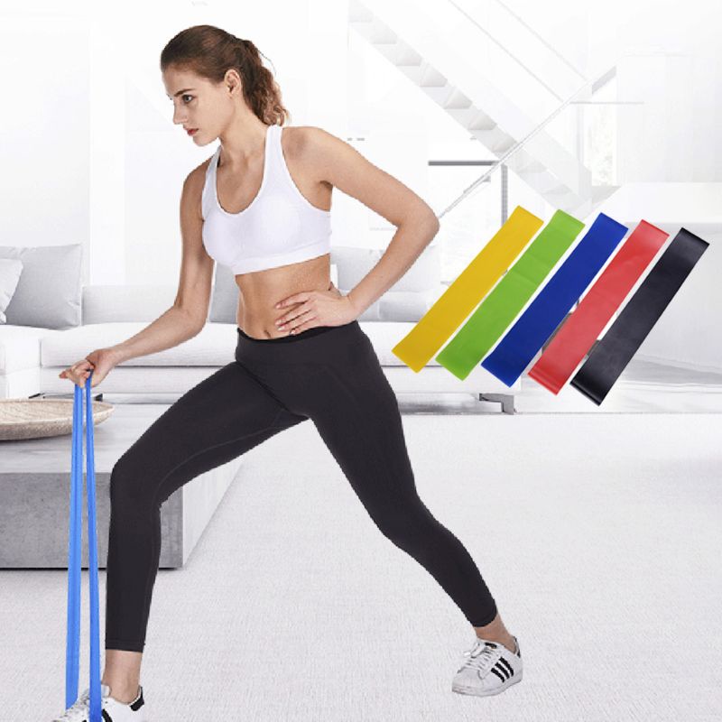 Dây Đai Kháng Lực Bằng Latex Co Giãn Dùng Tập Yoga