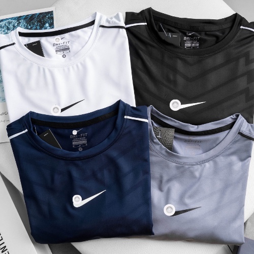 Áo thun nam thể thao A45, áo phông nam chất thun lạnh co giãn 4 chiều mặc mát tập gym chạy bộ