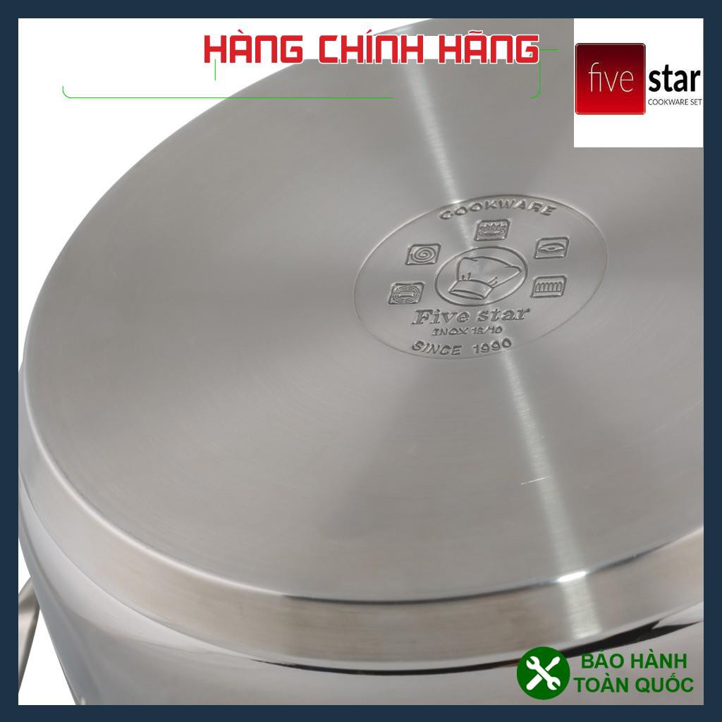 NỒI LUỘC GÀ INOX FIVESTAR 36CM, 20 LÍT, 3 đáy inox, siêu to khổng lồ. Nồi luộc gà bếp từ.