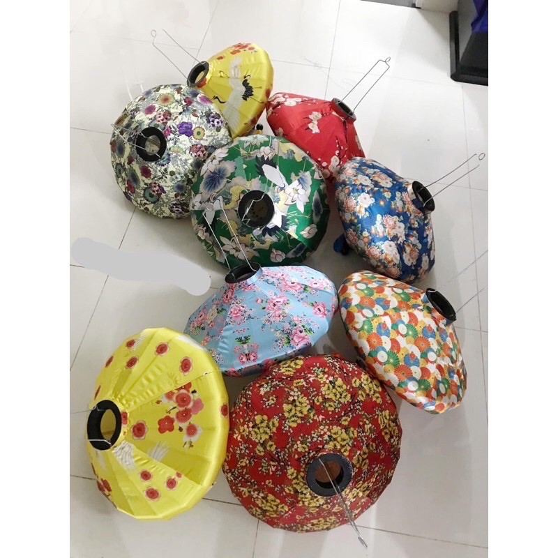 Đèn lồng hội an hình đĩa bay phi 3d cực đẹp chuyên trang trí nhà cửa chùa miếu trung thu tết