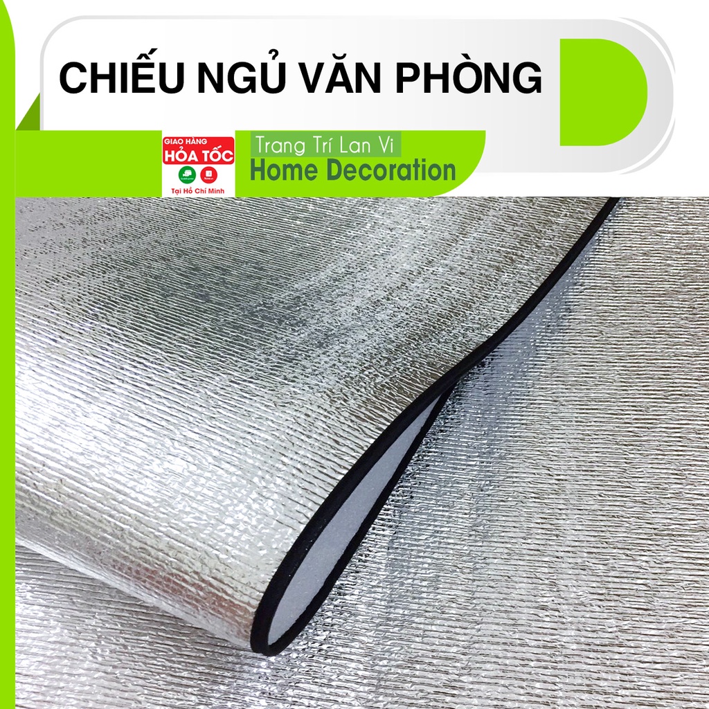 Chiếu Ngủ Văn Phòng Cá Nhân Dày 3,5mm,Chiếu Ngủ Đa Năng Cách Nhiệt, Tiện Lợi Mang Theo Du Lịch
