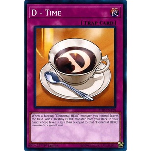 Thẻ bài Yugioh - TCG - D - Time / LEHD-ENA28'