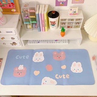 Lót chuột cỡ lớn 67x30cm đa họa tiết siêu dễ thương, giúp thao tác chuột dễ dàng, chống trơn trượt