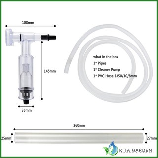 Dụng cụ hút phân cặn và thay nước bể cá Jeneca AS-666B