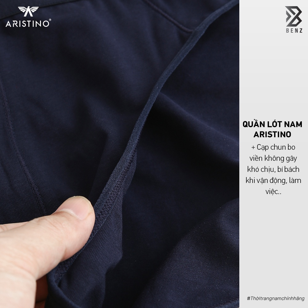 Quần lót sịp tam giác cotton kháng khuẩn nam cao cấp chính hãng Aristino Benzmen ABF056 co giãn 4 chiều, thoáng khí
