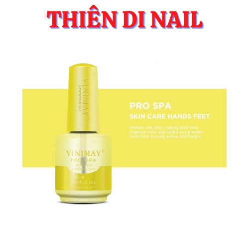 Dưỡng phục hồi móng tay Vinimay giúp cải thiện móng mỏng- yếu - giòn gẫy Thiên Di Nail