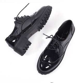 Giày Oxford da bóng buộc dây