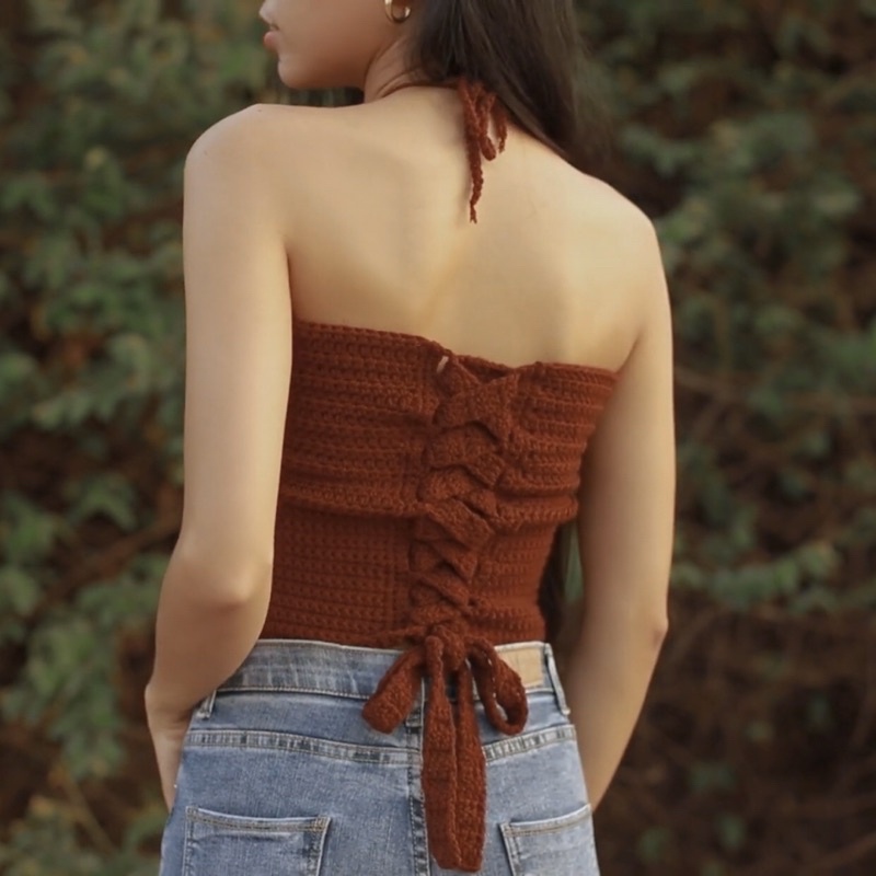ÁO LEN MÓC XẺ NGỰC ĐAN DÂY LƯNG BẢN TO, Áo làm theo màu và số đo Inbox