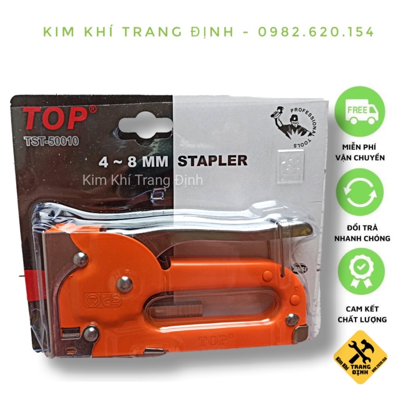 Kìm bấm đinh ghim TOP (Cam) - TST-50010