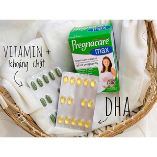 Vitamin bổ  sung cho mẹ bầu Pregnacare Max 84v - Anh