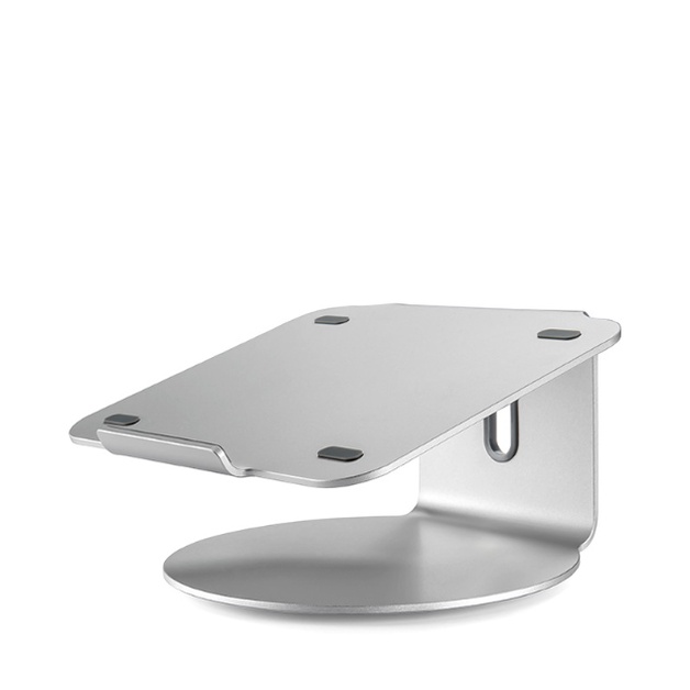 Giá đỡ macbook nhôm kiêm đế nâng Laptop stand xoay 360 độ A360 nhôm nguyên khối tản nhiệt, chân đế xoay 360 độ.