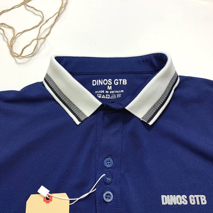 Áo thun POLO nam cổ bẻ vải Cá Sấu Thái cao cấp 6 màu phối viền đẹp