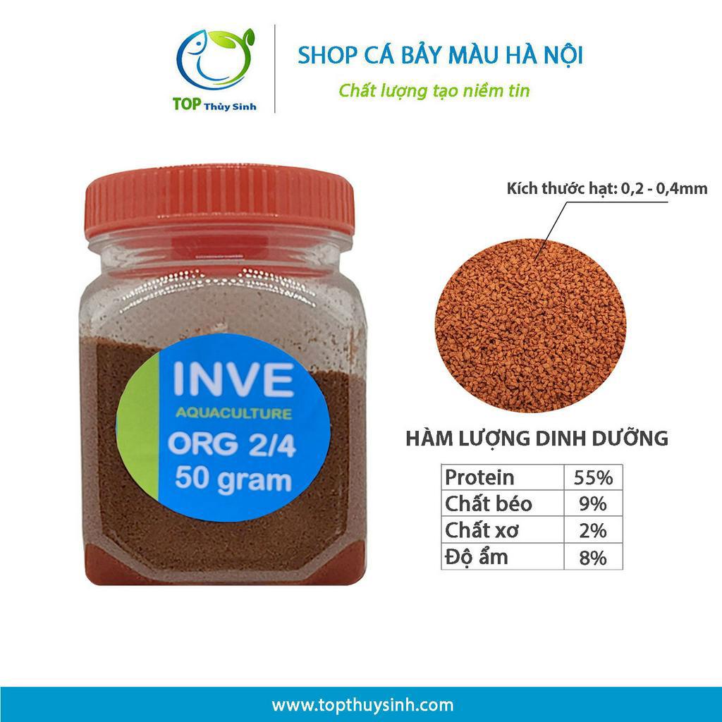 50g Cám Thái Inve 2/3, 3/5, 5/8, G8, G12 | Thức ăn cá cảnh
