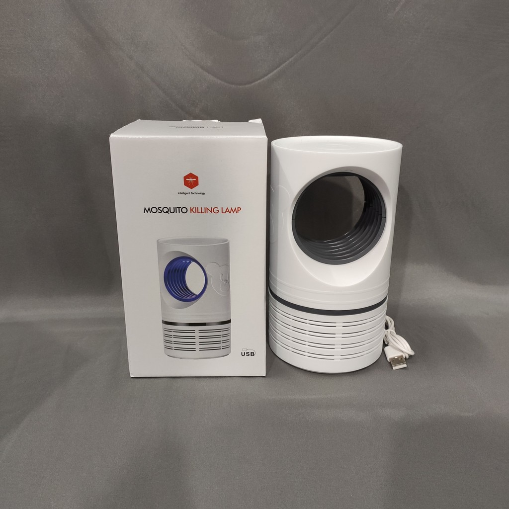 Đèn bắt muỗi siêu tốc LED 5W, có quạt hút, nguồn 12V an toàn trẻ nhỏ, Model 2020