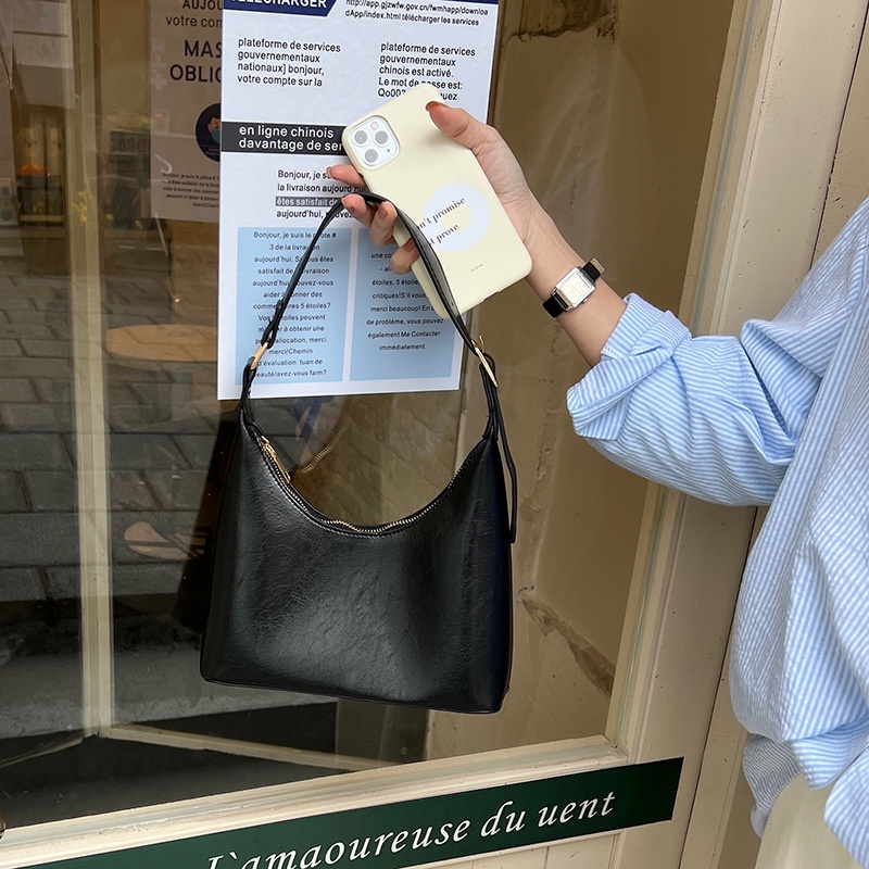 Túi đeo vai IELGY tuỳ chỉnh thời trang đơn giản phong cách Hàn Quốc