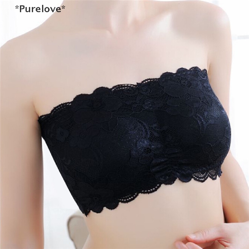 [Purelove] Áo lót Không Dây Co Giãn Nâng Ngực Không Đường May Có Đệm Ngực [Hot