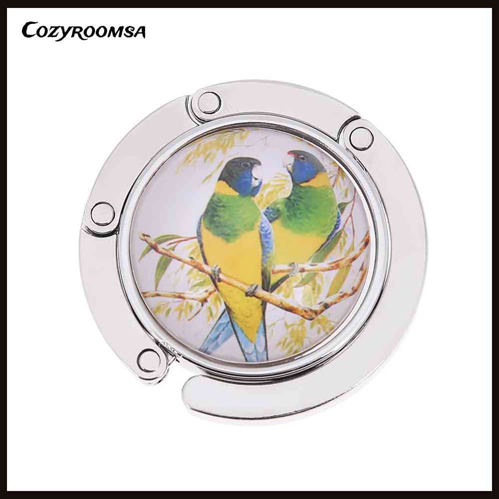 Móc Treo Túi Xách Bằng Kim Loại Có Thể Gấp Gọn Tiện Dụng Giá Đỡ