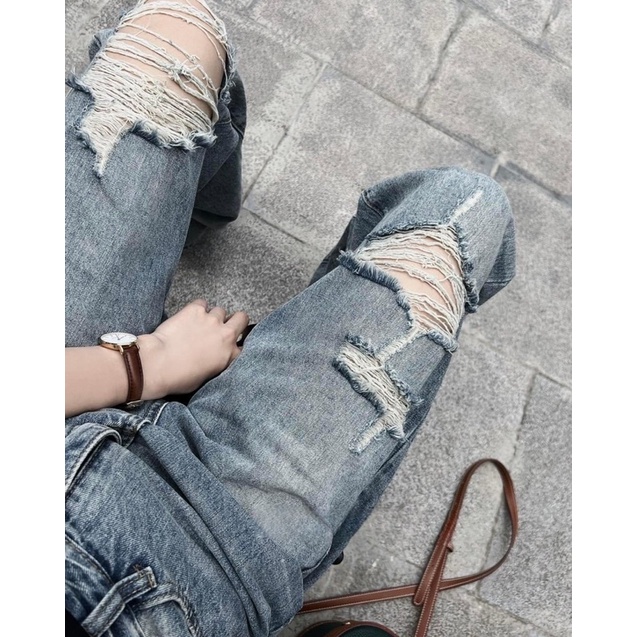 Quần Jean Rách Siêu Hot QC