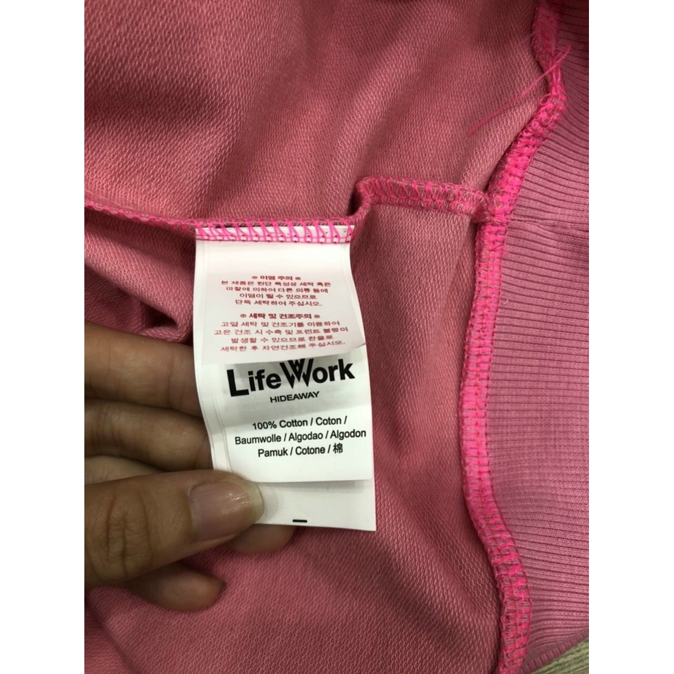 Áo Nỉ Sweatshirt dài tay Life Work chú chó,áo nỉ unisex nam nữ loại đẹp