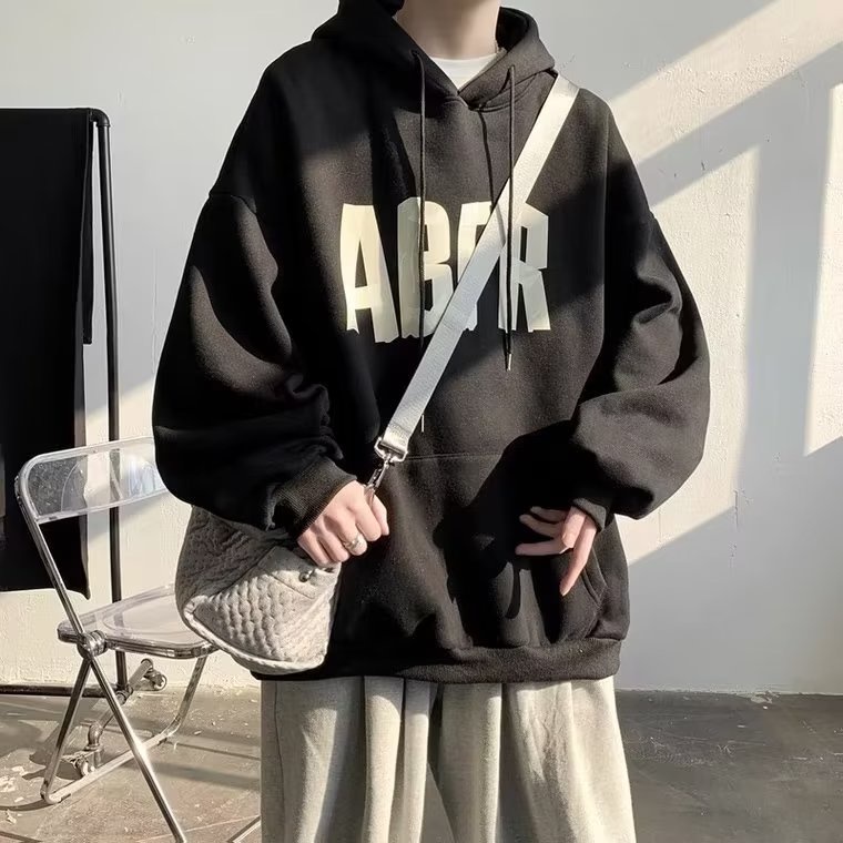 Áo hoodie In Chữ Thời Trang Hàn Quốc Chất Lượng Cao Size M-5XL Cho Nam