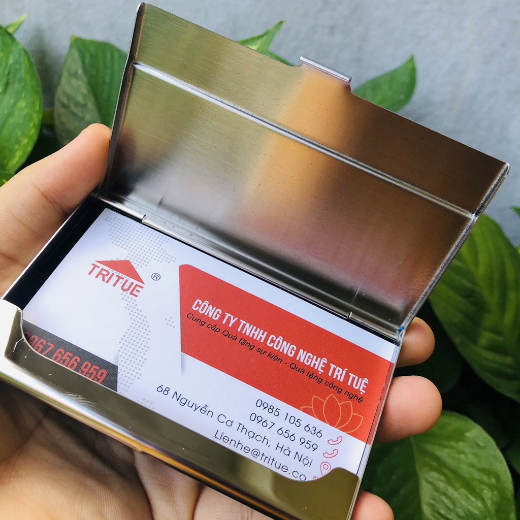 Hộp Đựng Name Card, Thẻ ATM, Ví Đựng Card Visit 652 khắc tên theo yêu cầu lấy ngay ở HÀ Nội